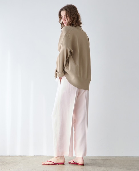 スポンディッシュポロカーディガン 詳細画像 ベージュ 11