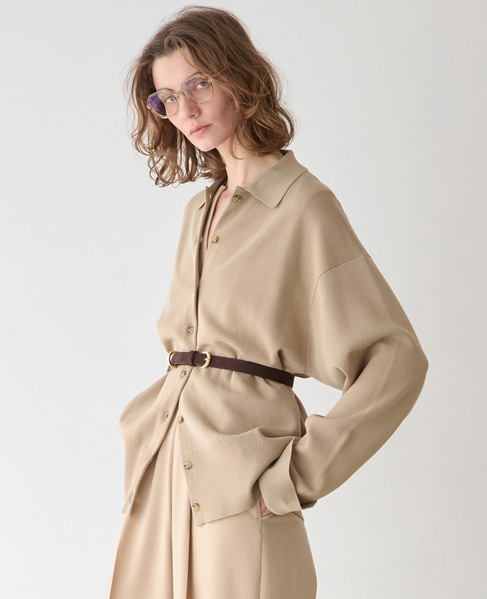 スポンディッシュポロカーディガン 詳細画像 ベージュ 3