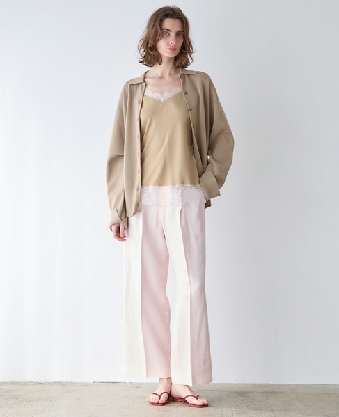 スポンディッシュポロカーディガン 詳細画像 ベージュ 9