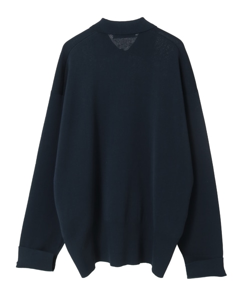 スポンディッシュポロカーディガン 詳細画像 ネイビー 3