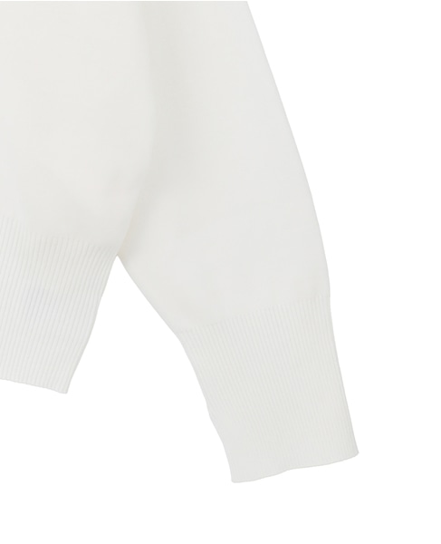 スポンディッシュポロカーディガン 詳細画像 ホワイト 4