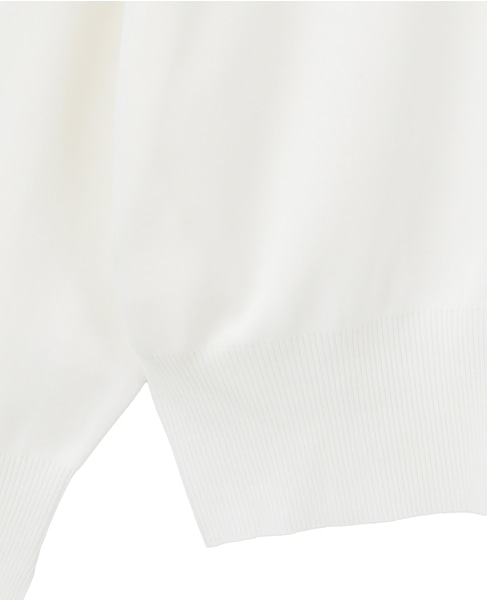 スポンディッシュポロカーディガン 詳細画像 ホワイト 5