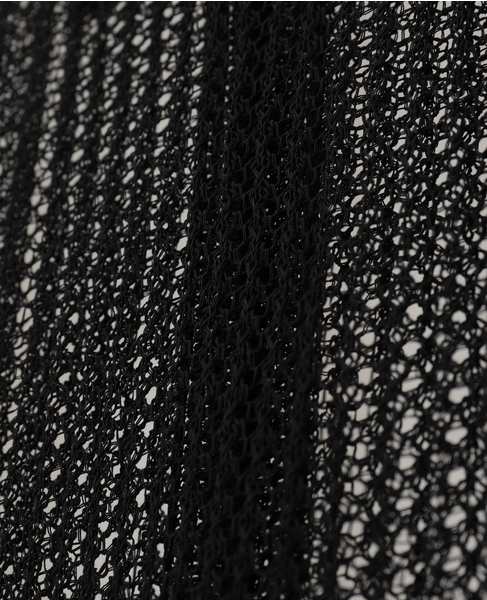 レースニットシャツ 詳細画像 ブラック 6