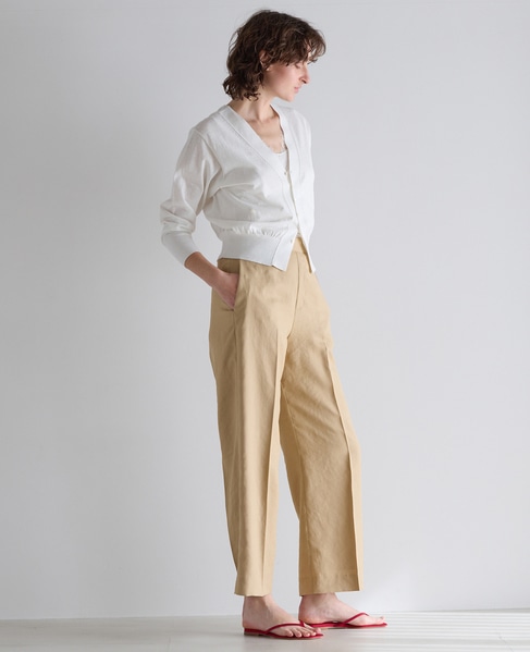 リネンミックス3WAYカーディガン 詳細画像 ホワイト 5