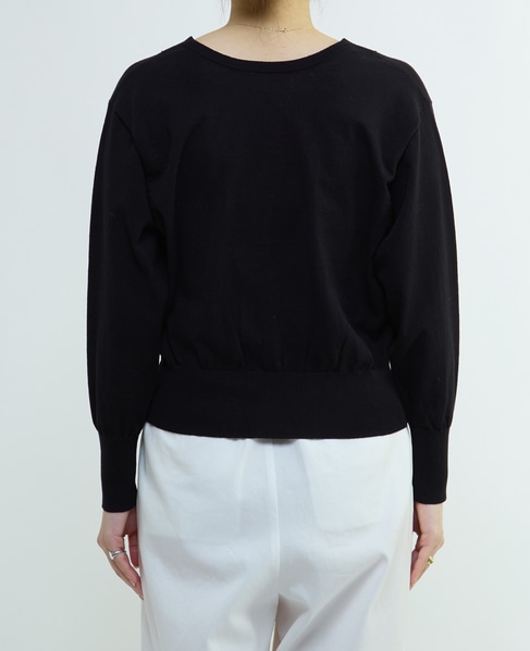 リネンミックス3WAYカーディガン 詳細画像 ブラック 10