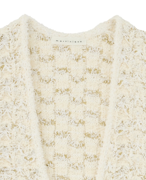 ツィーディーニットジレ 詳細画像 ホワイト 3