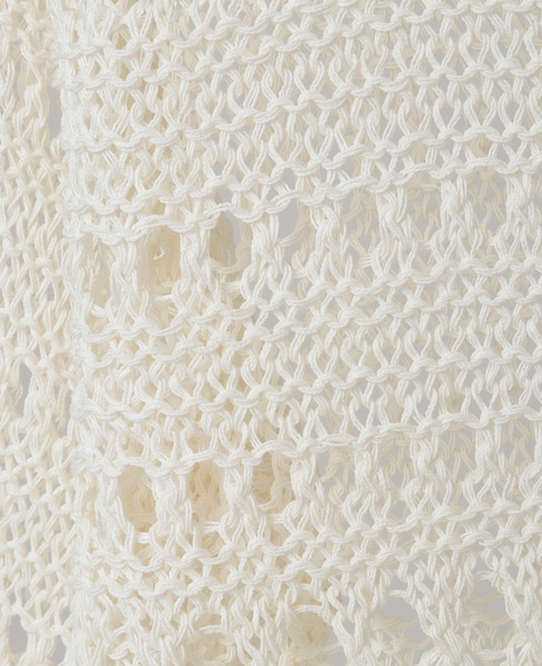 ライトメッシュニット 詳細画像 ホワイト 5