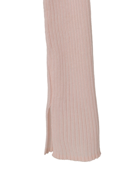 シアーリブ ヘンリープルオーバー 詳細画像 ピンク 4