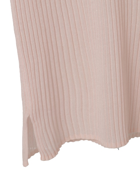 シアーリブ ヘンリープルオーバー 詳細画像 ピンク 5