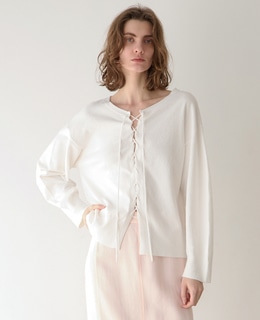 ブークレーレースアッププルオーバー（フロンタブル）