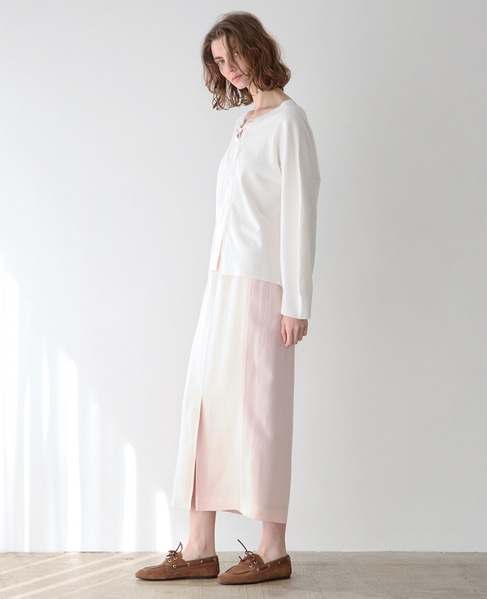 ブークレーレースアッププルオーバー（フロンタブル） 詳細画像 ホワイト 5