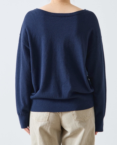 ブークレーレースアッププルオーバー（フロンタブル） 詳細画像 ネイビー 9