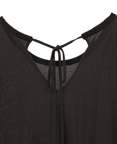 シアーペプラムプルオーバー 詳細画像 ブラウン 3