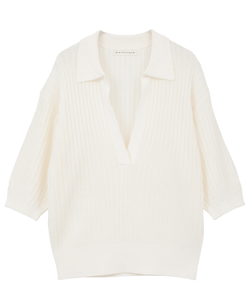 ローゲージポロ 詳細画像 ホワイト 1