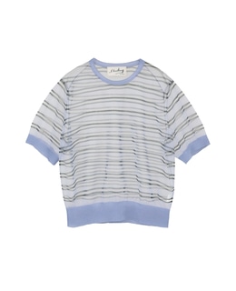 【l’heritage martinique/レリタージュ マルティニーク】シアーボーダープルオーバー