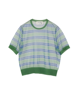 【l’heritage martinique/レリタージュ マルティニーク】シアーボーダープルオーバー