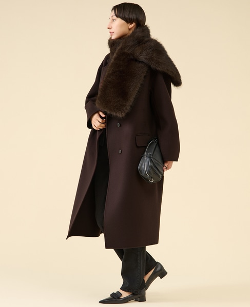 《追加》フェイクファーストール 詳細画像 ブラウン 3