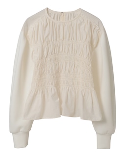 シャーリングコンビプルオーバー