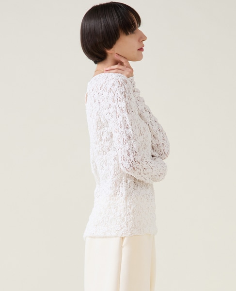 ストレッチレースインナー 詳細画像 ホワイト 2