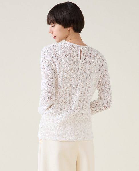 ストレッチレースインナー 詳細画像 ホワイト 3