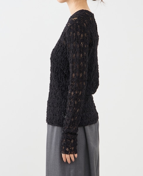 ストレッチレースインナー 詳細画像 ブラック 8