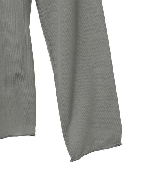 カシミアシルクシアーインナー 詳細画像 ブルーグレー 11