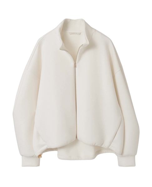 ダンボールハイネックジップ 詳細画像 オフホワイト 11