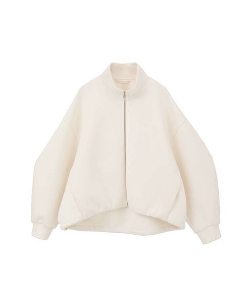 ダンボールハイネックジップ 詳細画像 オフホワイト 4