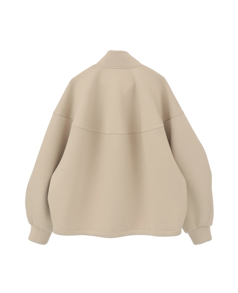 ダンボールハイネックジップ 詳細画像 ベージュ 2