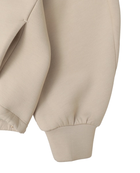 ダンボールハイネックジップ 詳細画像 ベージュ 4