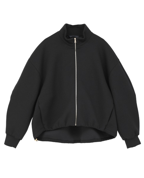 ダンボールハイネックジップ 詳細画像 ブラック 1