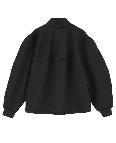 ダンボールハイネックジップ 詳細画像 ブラック 2