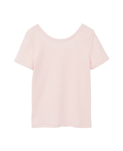 《定番》フライス半袖Tシャツ 詳細画像 ピンク 2