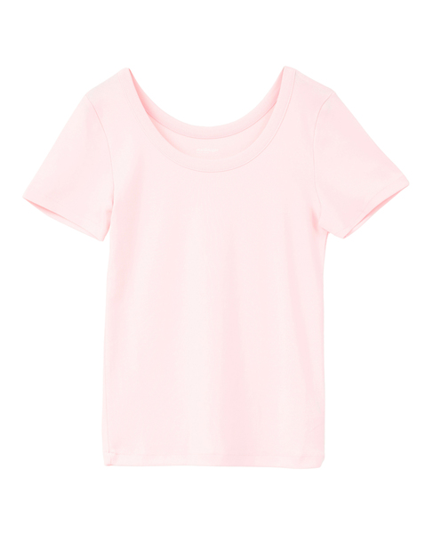 《定番》フライス半袖Tシャツ 詳細画像 ピンク 7