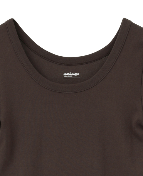 《定番》フライス半袖Tシャツ 詳細画像 ブラウン 4