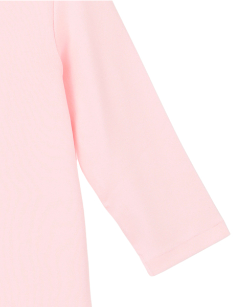 《定番》フライス5分袖ボートTシャツ 詳細画像 ピンク 4