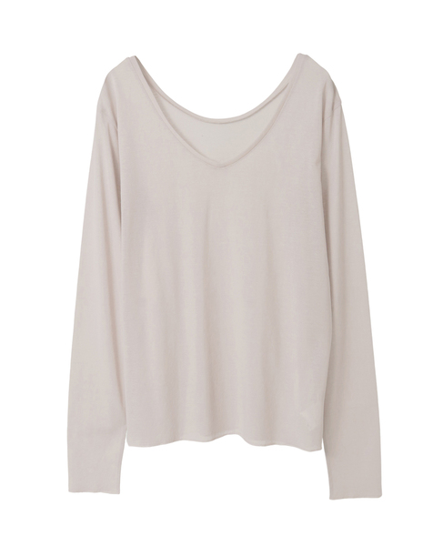 ハイツイストシアープルオーバー 詳細画像 グレージュ 1