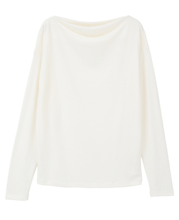 ミラノシフォンボートネックプルオーバー