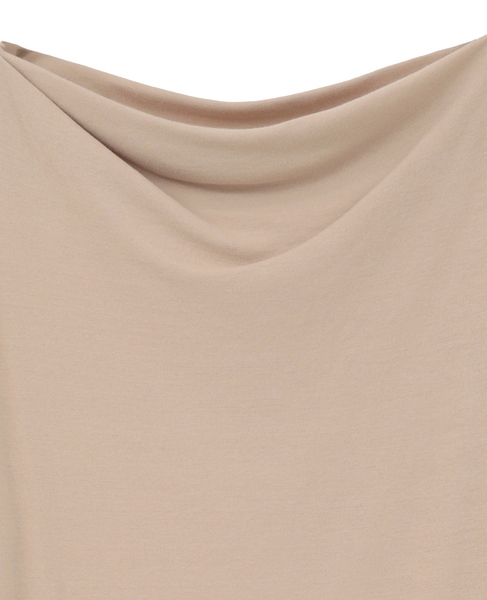 ミラノシフォンボートネックプルオーバー 詳細画像 ベージュ 3