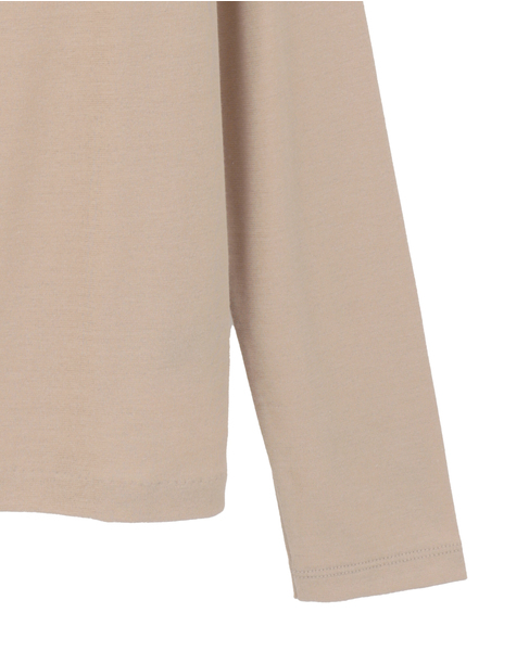 ミラノシフォンボートネックプルオーバー 詳細画像 ベージュ 4