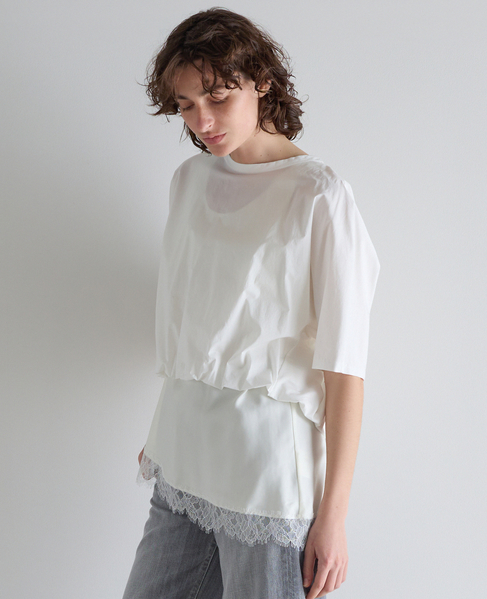 バックオープンプルオーバー 詳細画像 ホワイト 3