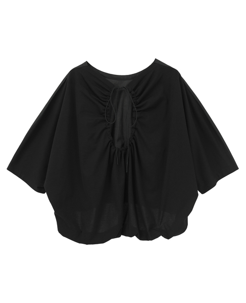 バックオープンプルオーバー 詳細画像 ブラック 2