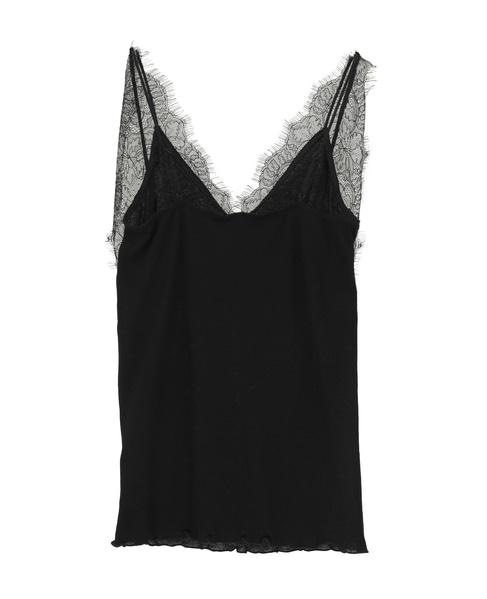 レースキャミソール 詳細画像 ブラック 1