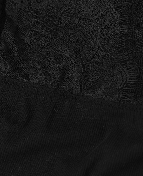 レースキャミソール 詳細画像 ブラック 6
