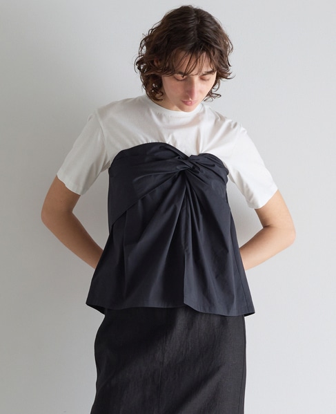 ビスチェコンビTシャツ 詳細画像 ブラック 1