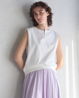 ライトスウェットノースリーブ