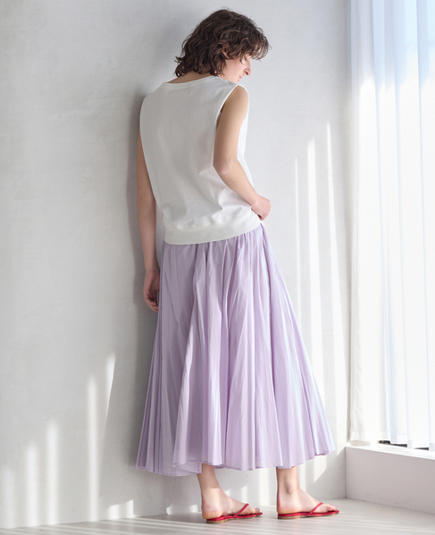 ライトスウェットノースリーブ 詳細画像 ホワイト 6