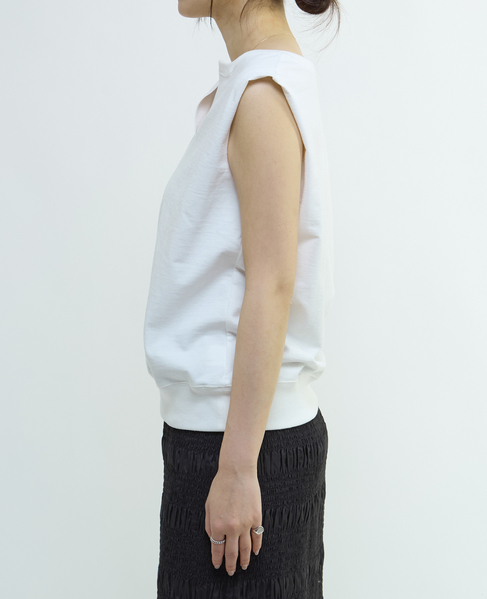 ライトスウェットノースリーブ 詳細画像 ホワイト 8