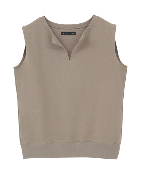 ライトスウェットノースリーブ 詳細画像 ベージュ 1