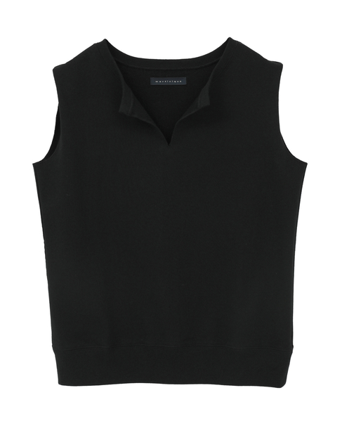 ライトスウェットノースリーブ 詳細画像 ブラック 1